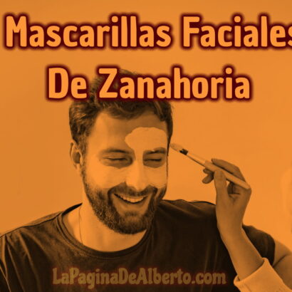 Mascarillas Faciales de Zanahoria