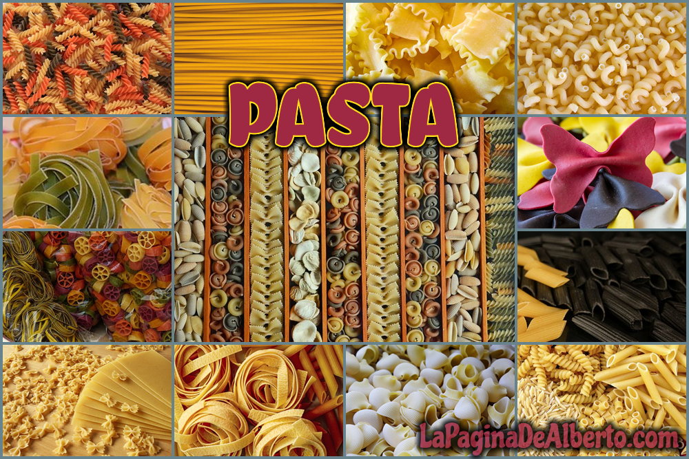 No solo hay muchas formas diferentes, sino que muchos tipos de pasta tienen más de un nombre.