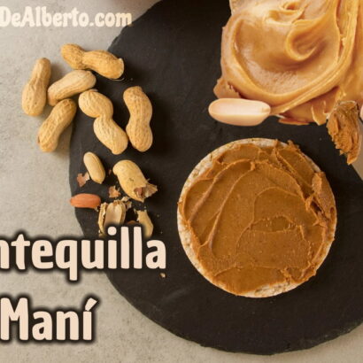 Mantequilla de maní La Página de Alberto